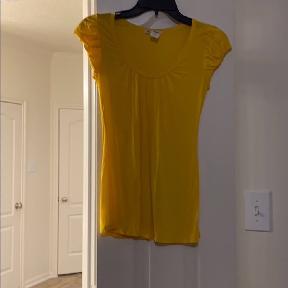 One clothing scoop neck blouse